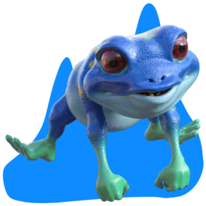 Cute Critters HippyHop frog image